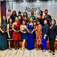 2024 recipients of the Ken and Radhika Women's Day Award ceremony and Dr. Wiltshire (front left).