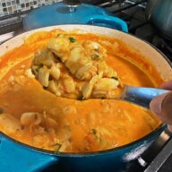 How to Make Perfect Coconut Stewed Cod Fish Fillets.