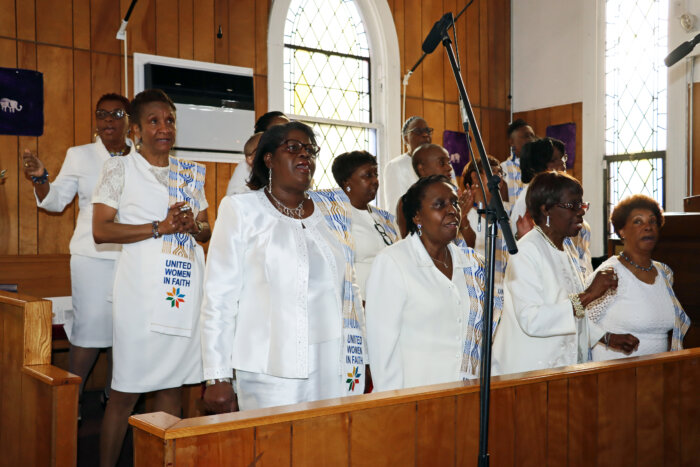 The Women's Day Choir.