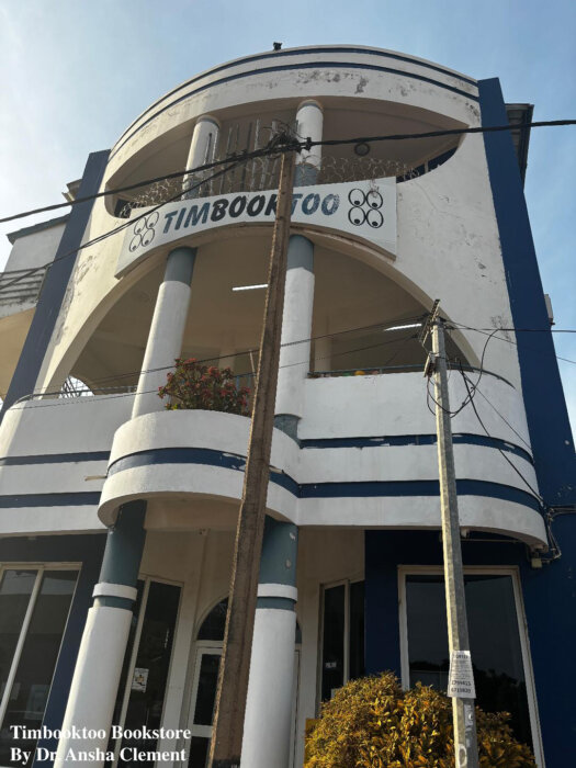 The Timbooktoo Bookstore in The Gambia.