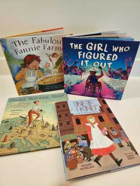 Kids books about Women's History.
