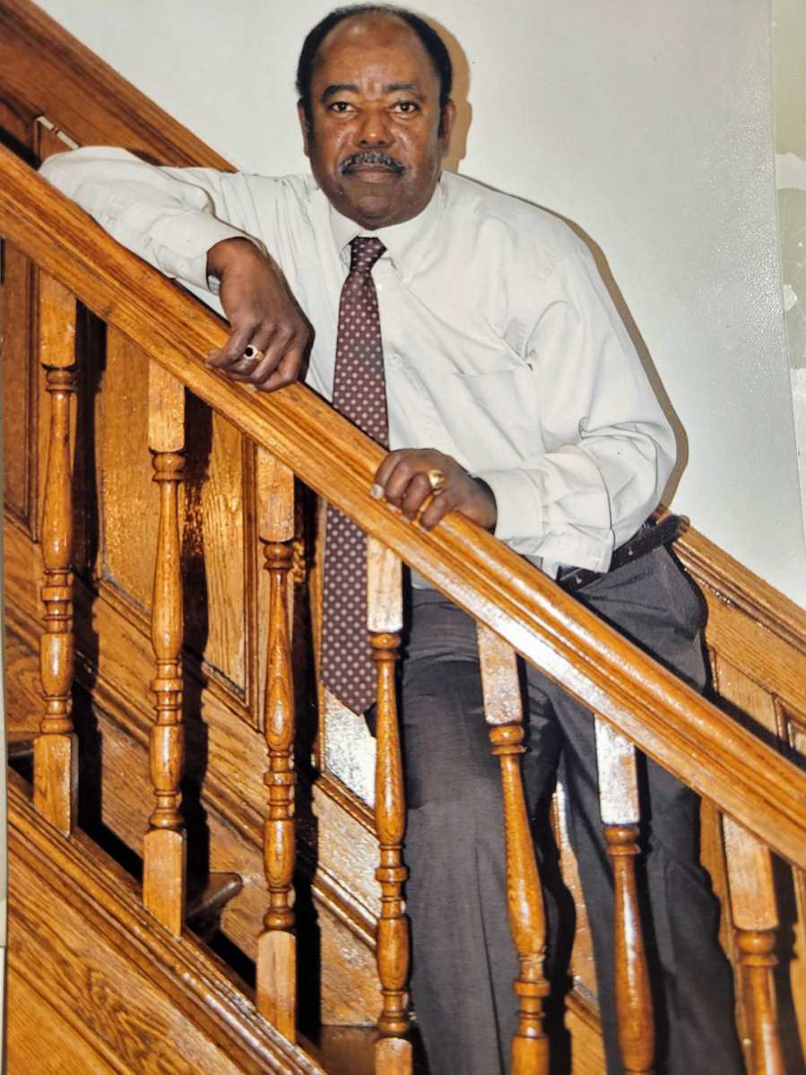 Jacques Yves ‘Jeanba’ Jean-Baptiste at his home in Brooklyn, New York.