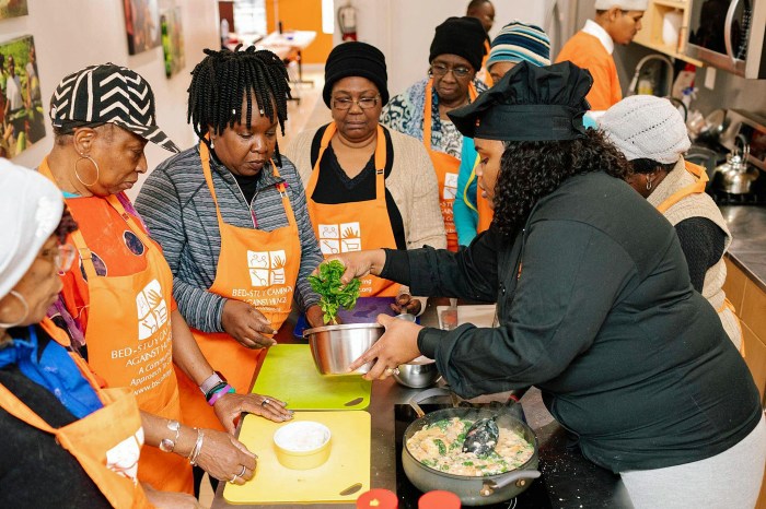 Cooking Classes for seniors provided by The Campaign Against Hunger.