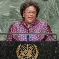 Barbados Prime Minister, Mia Mottley.
