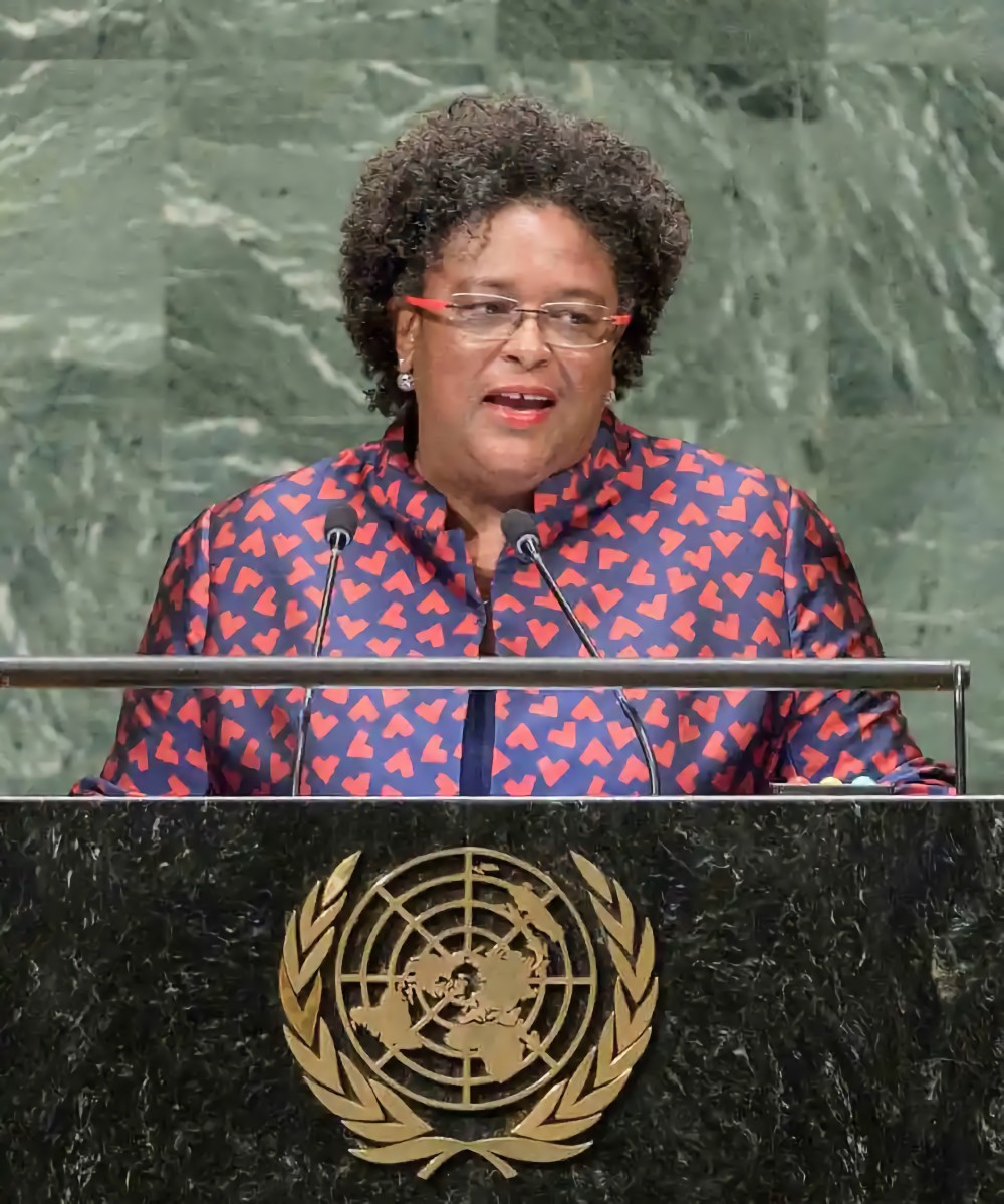 Barbados Prime Minister, Mia Mottley.