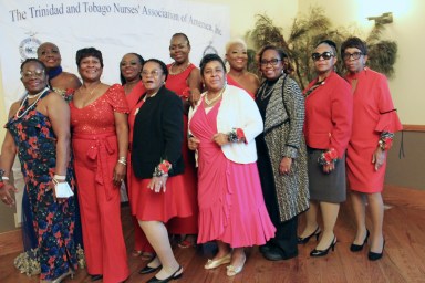Members of the Trinidad and Tobago Nurses Association of America, Inc. (TTNAA).