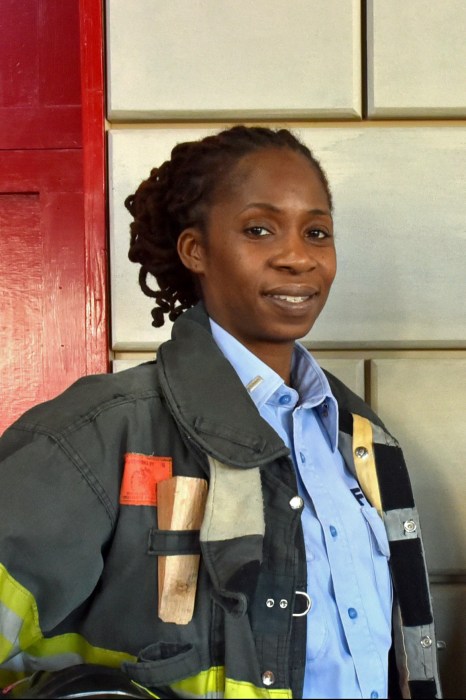 Black woman promoted to lieutenant rank in FDNY.