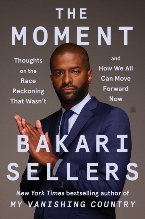 Book cover of “The Moment” by Bakari Sellers.