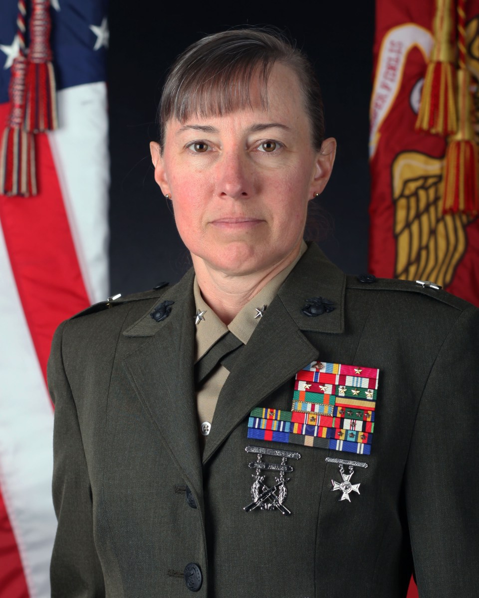 U.S. Marine Corps Maj. Gen. Julie Nethercot.