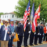 The Honor Guard at the Memorial Day Parade in Canarsie.