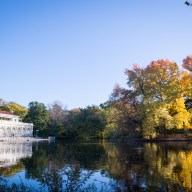 Prospect Park in New York City during Autumn.