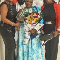 From left Trinidad and Tobago Nurses' Association of America, Inc.'s President Thecla Williams, RN, Joan Mayers, RN, and Immediate Past President and the current Business Manager Sherice Warner Rollock, RN.
