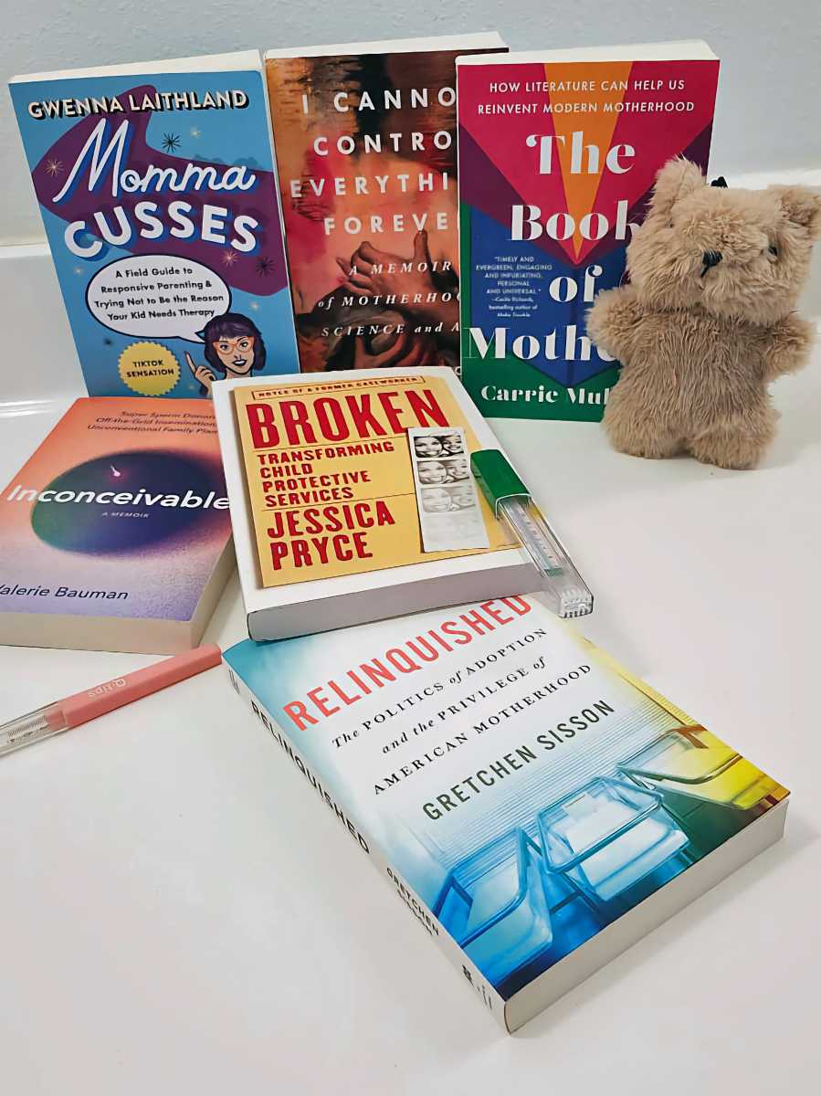 Books for mothers and moms-to-be.
