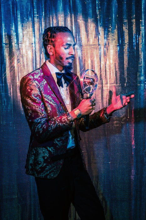 Caribbean-American musician Brandon Bain.