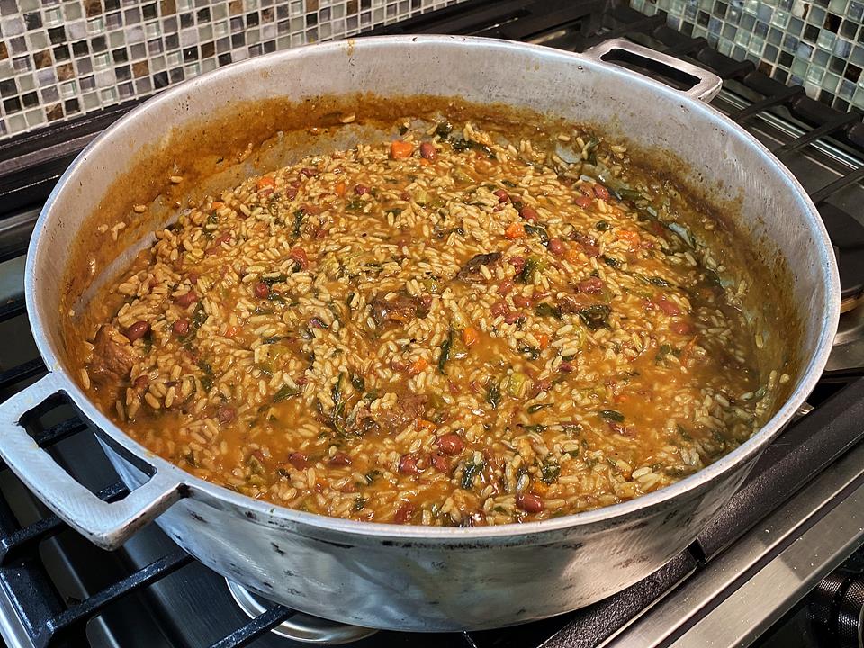 Classic Caribbean Beef Cook-Up Rice recipe