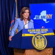 Governor Kathy Hochul unveils Liberty Landing, a transformative project to convert the state-owned 100,000 square-foot former Bayview Correctional Facility in Manhattan into affordable housing for low-income residents and supportive housing for formerly incarcerated individuals reentering the community. The proposed project, a joint venture between Camber Property Group and Osborne Association, would invest over $108 million in West Chelsea and provide 124 permanently affordable housing units and on-site supportive services.