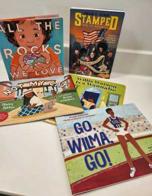 Kids books for summertime reading.