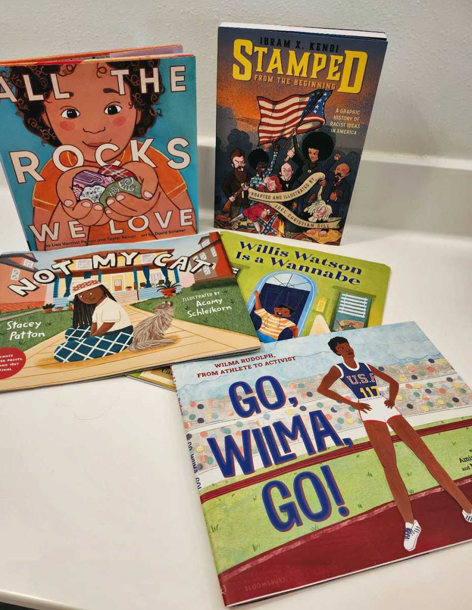 Kids books for summertime reading.