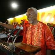 Former Jamaican Prime Minister P.J. Patterson.