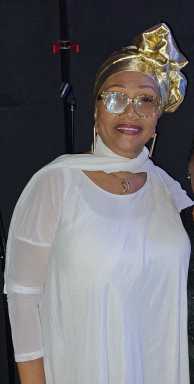 Jamaican Reggae Queen Marcia Griffiths.