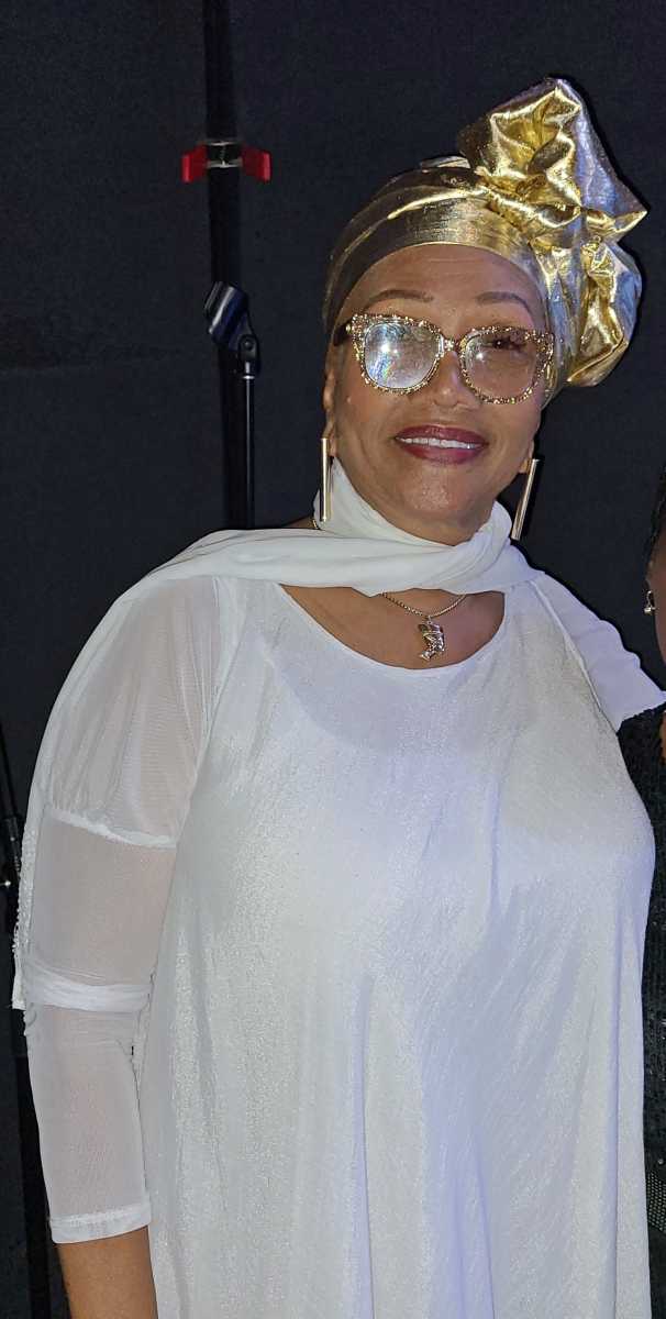 Jamaican Reggae Queen Marcia Griffiths.