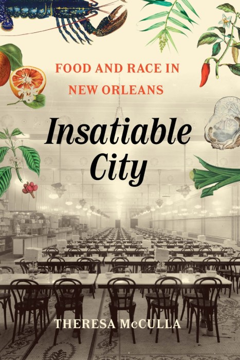 Book cover of “Food and race in New Orleans” by Theresa McCulla.