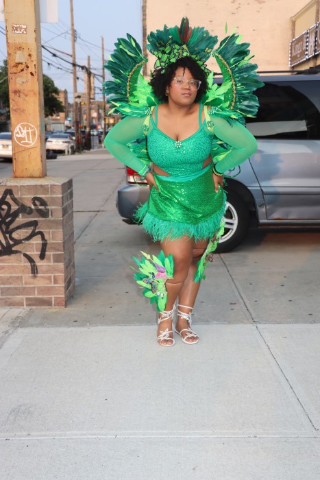 Adriana Lee portrays "Earth.”
