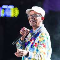 Beres Hammond performs at Cadence Bank Amphitheatre at Chastain Park on Aug. 18, 2024 in Atlanta, Georgia.