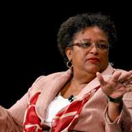 Mia Amor Mottley speaks onstage at the TIME100 Summit 2022 at Jazz at Lincoln Center on June 7, 2022 in New York City.
