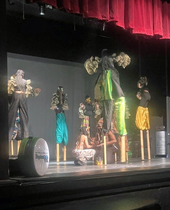Tropicalfete celebrates ‘Year of Cultural Excellence’ 1 Tropicalfete Grand Finale Stilt Walkers.