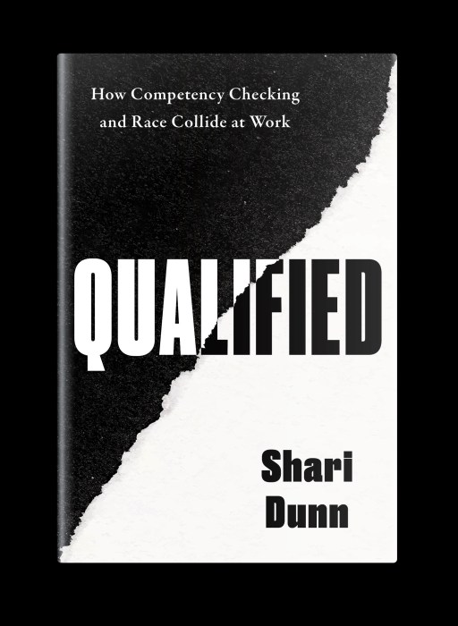 Book cover of “Qualified” by Shari Dunn.