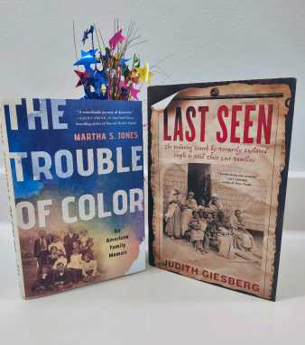 Books on the history of Black families.