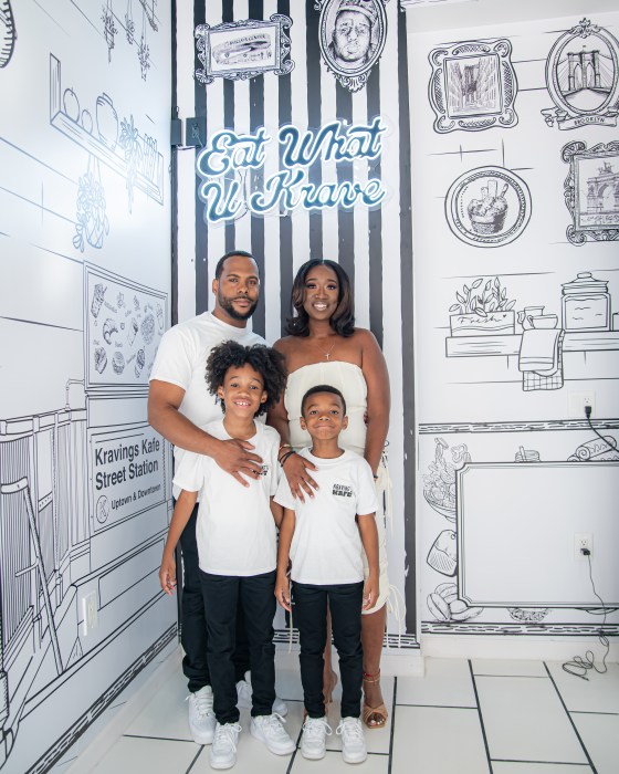 Elveda Dorce and Zayveon Kimble, co-owners of Kravings Kafe, opened their café as a legacy for their children and a way to offer a unique dining experience in Brooklyn.
