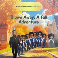 Book cover of “Blown Away - A Fall Adventure.”
