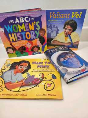 Women's History Month books for kids.