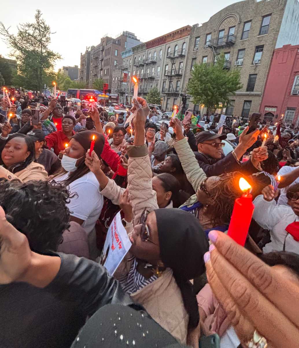 'We will not be silenced': Candlelight vigil in Brooklyn honors Adrianna Younge as global calls for justice grow - Caribbean Life