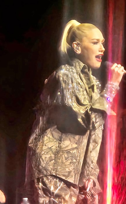 Grammy-Award winner, and The Voice judge, Gwen Stefani revved up the crowd with “Hollaback Girl,” one of her biggest hits, during Women Who Rock for Women's Health, and WHM concert at King's Theatre on Flatbush in Brooklyn, on April 3, 2025.