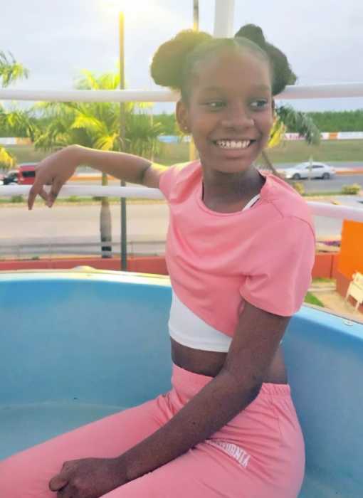 Eleven-year-old Guyanese school girl Adrianna Younge who was found dead in a pool at the Double Day Hotel in Guyana.