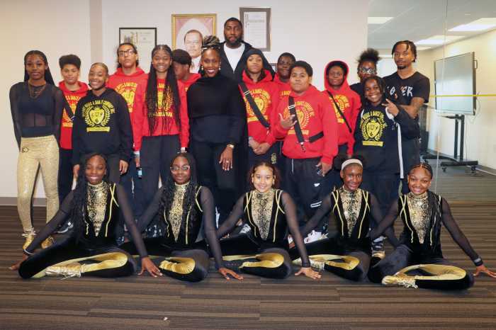 Members of the Brooklyn-based Victory Music & Dance Company.