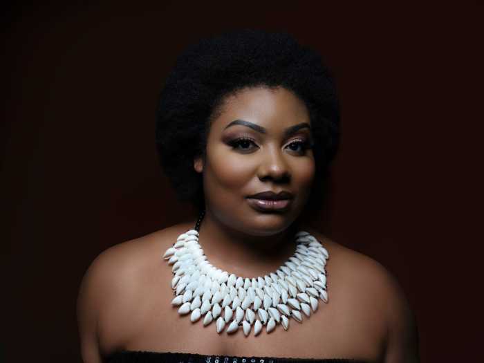 Mezzo-soprano opera singer Raehann (pronounced Ray-Ann) Bryce Davis, whose debut album, Evolution, was released on April 11.