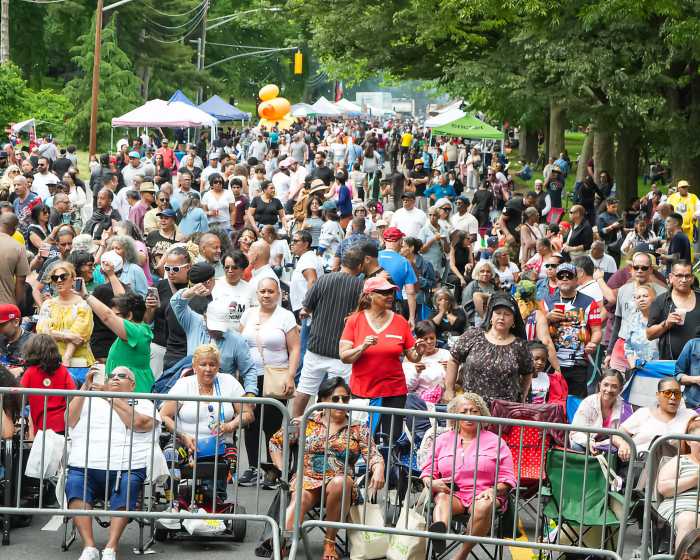 The crowd during Bronx Week 2025.