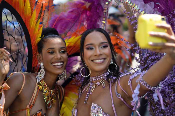 Masqueraders at the 2025 Carnival in Kingston, Jamaica.