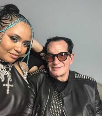 Reggae Sumfest CEO Josef “Joe” Bogdanovich with Ghanaian-American singer-songwriter Moliy.