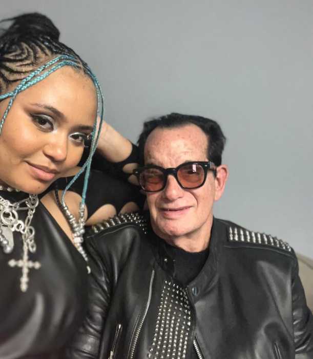 Reggae Sumfest CEO Josef “Joe” Bogdanovich with Ghanaian-American singer-songwriter Moliy.