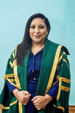 Vice Chancellor, Dr. Paloma Mohamed, University of Guyana.
