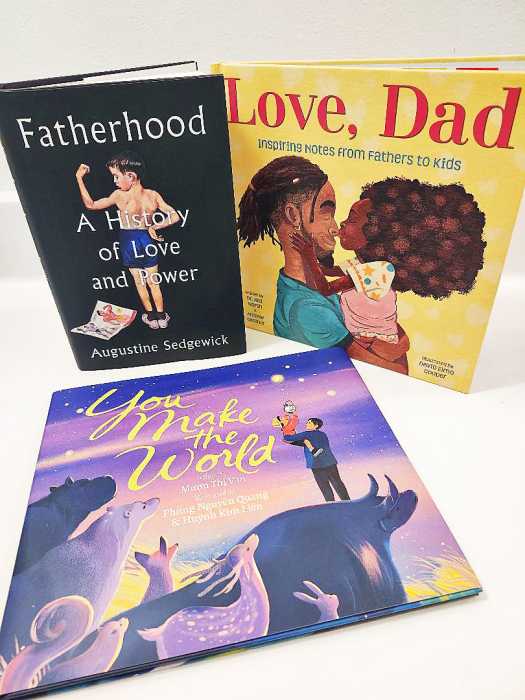 Books for Father’s Day.
