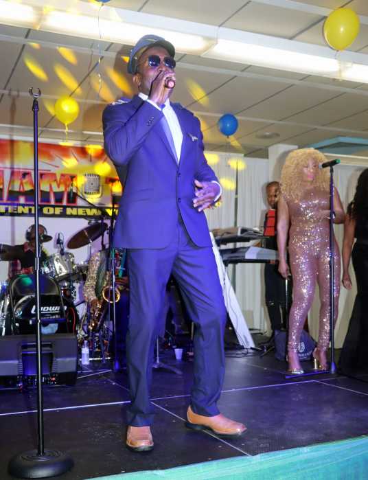 Hamlet on "Calypso Mission” performing at the Dynamite Calypso Tent held at the Nazareth Regional High School in East Flatbush, Brooklyn on June 7, 2025.