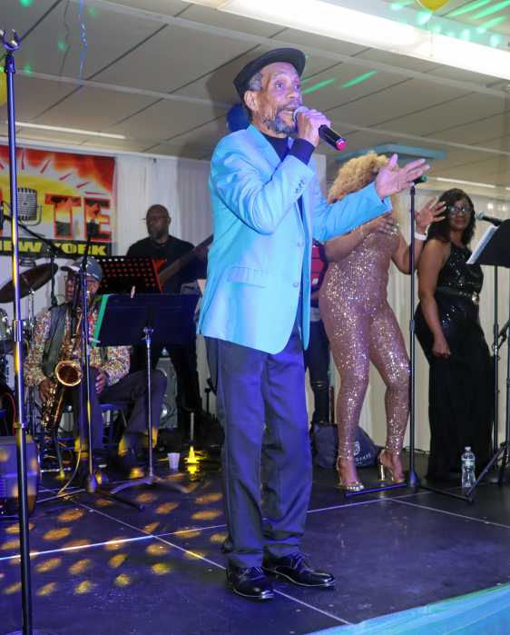 Dynamite calypsonians vie for semifinal spot in Vincy Mas 2025 1 D Man Age takes a dig at the Comrade, claiming that "You Gone Through.”