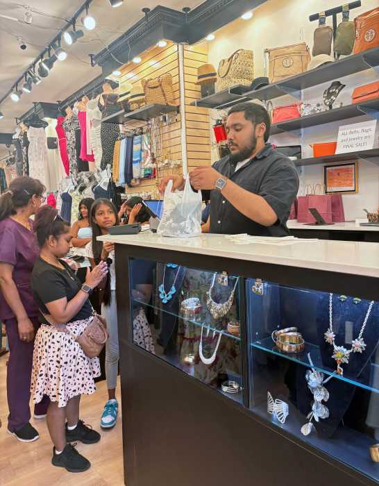 The family-owned boutique is now run by three Guyanese-American women who hope to pass it down to their children, all of whom are actively involved in daily operations.