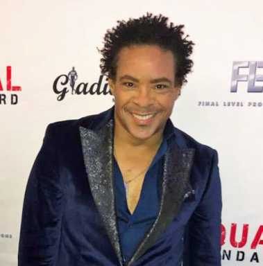 Jamaican-born playwright, actor, producer and director David Heron.